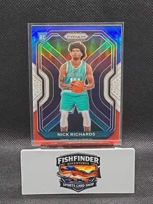 2020-21 Panini Prizm - Nick Richards #253 Red White & Blue Prizm (RC) - Basketball Card Single