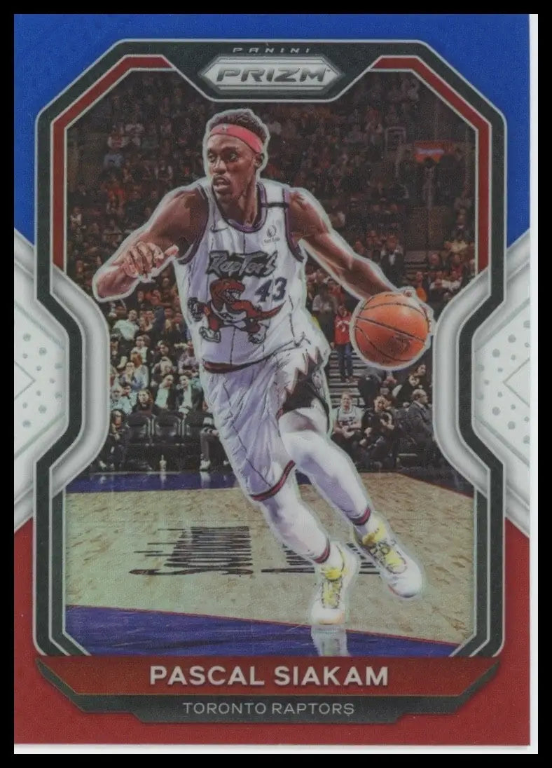 2020-21 Panini Prizm - Pascal Siakam #134 Red White & Blue Prizm