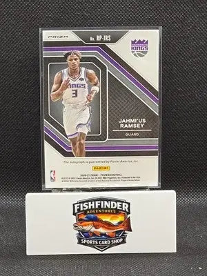 2020-21 Panini Prizm - Rookie Penmanship Jahmi’us Ramsey #RP-JRS Silver Prizm... - Basketball Card Single