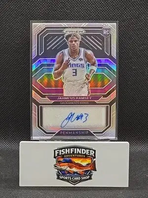 2020-21 Panini Prizm - Rookie Penmanship Jahmi’us Ramsey #RP-JRS Silver Prizm... - Basketball Card Single