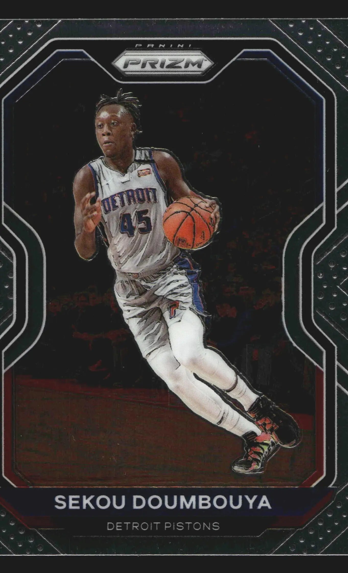 2020-21 Panini Prizm Sekou Doumbouya #58 Detroit Pistons