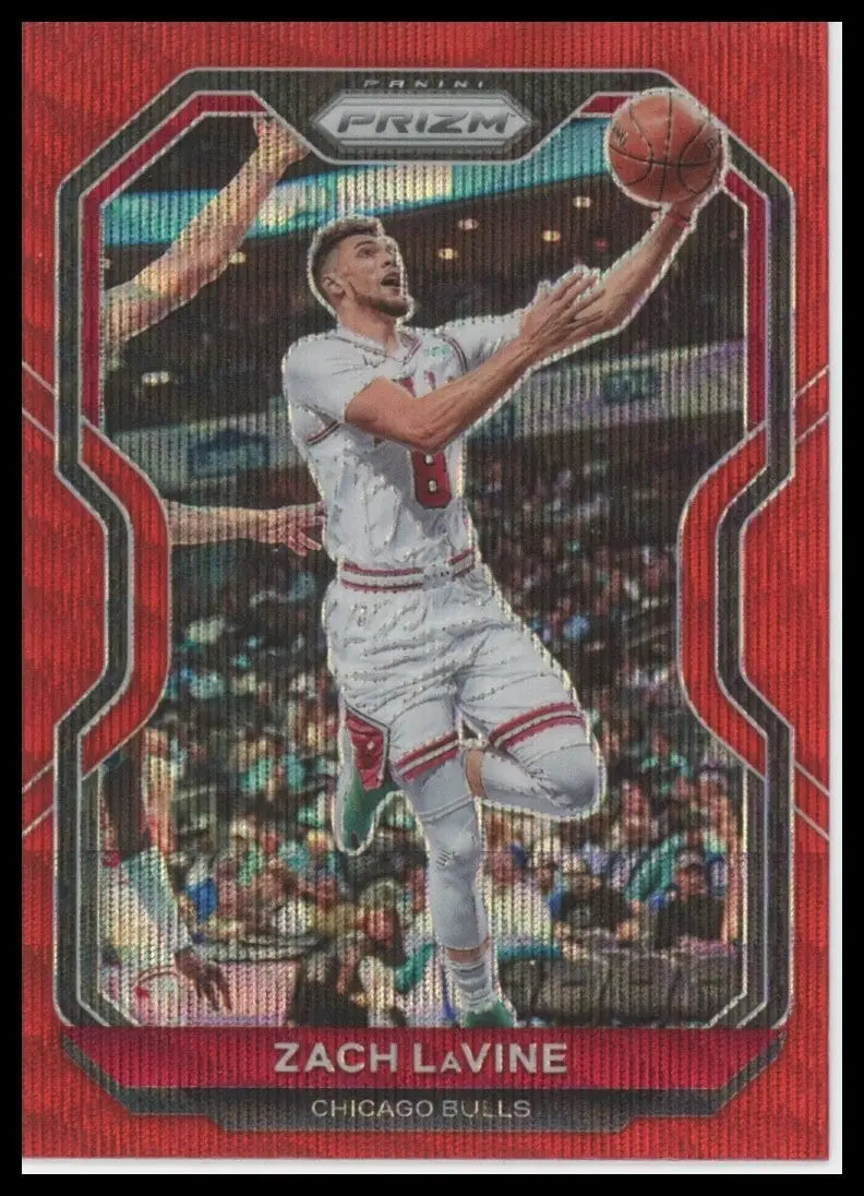 2020-21 Panini Prizm - Zach LaVine #234 Ruby Wave Prizm