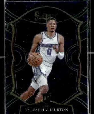 2020-21 Panini Select #72 Tyrese Haliburton Blue Concourse RC Sacramento Kings - Basketball Card Single
