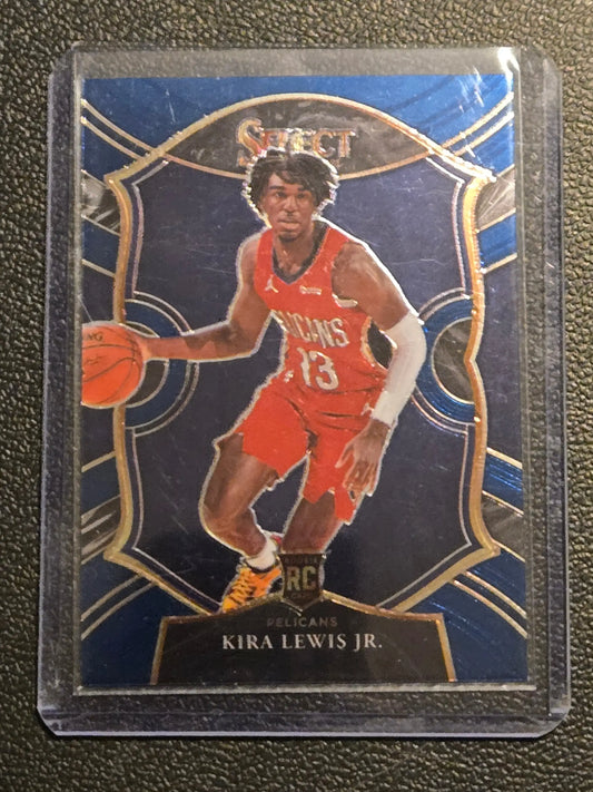 2020-21 Panini Select #73 Kira Lewis Jr. Blue - Basketball Card Single
