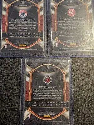 2020-21 Panini Select Basketball Cassius Winston RC Onyeka Okongwu RC Kyle Lowry - Basketball Card Single