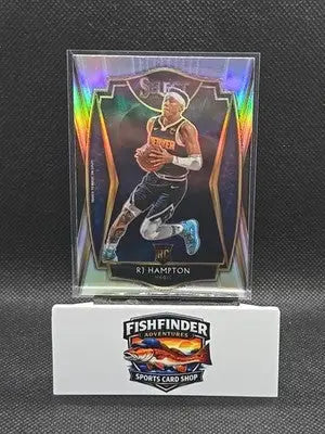 2020-21 Panini Select - Premier Level R.J. Hampton #195 Silver Prizm (RC) - Basketball Card Single