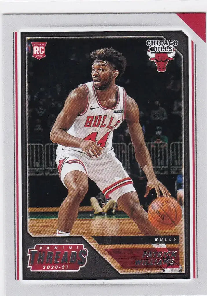 2020-21 Panini Threads #95 Patrick Williams RC Chicago Bulls