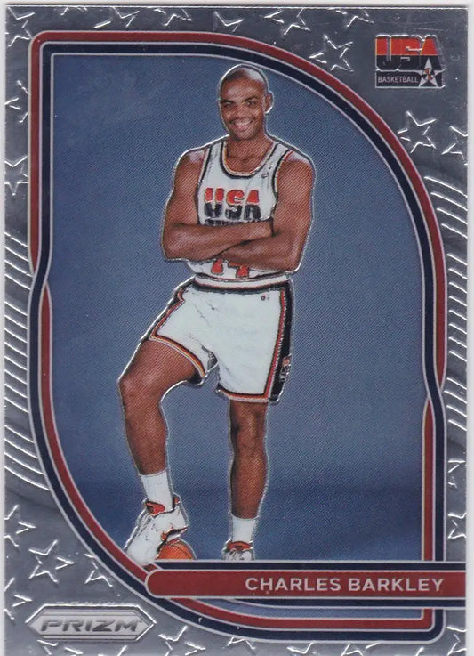 2020-21 Prizm #2 Charkles Barkley Team USA - Basketball Card Single