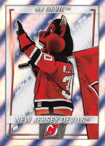 2020-21 Topps NHL Stickers #292 NJ Devil Mascot NM-MT NJ Devils Foil ID:82317 - Hockey Card Single