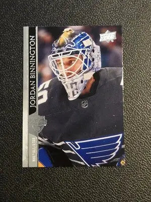 2020-21 Upper Deck #655 Jordan Binnington - Hockey Card Single