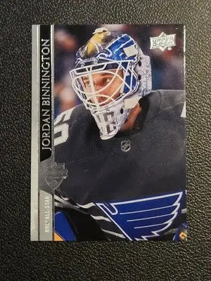2020-21 Upper Deck #655 Jordan Binnington - Hockey Card Single
