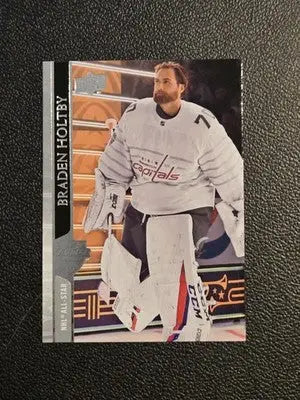 2020-21 Upper Deck #669 Braden Holtby - Hockey Card Single