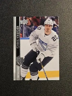 2020-21 Upper Deck #673 Chris Kreider - Hockey Card Single