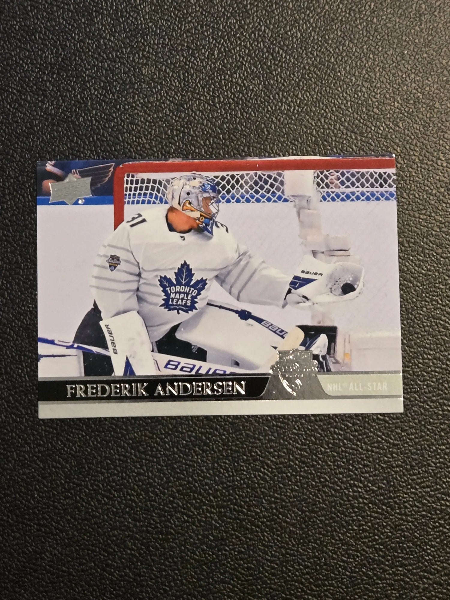 2020-21 Upper Deck #688 Frederik Andersen - Hockey Card Single