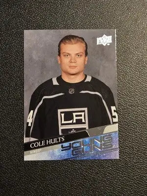 2020-21 Upper Deck #724 Cole Hults - Hockey Card Single