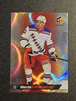 2020-21 Upper Deck #HG-10 Alexis Lafreniere HoloGrFx Rookies - Hockey Card Single