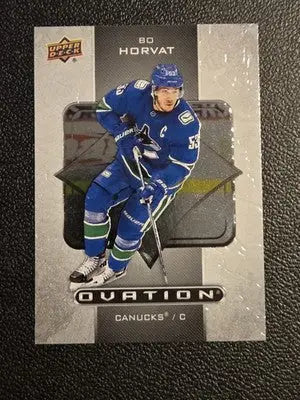2020-21 Upper Deck #O-6 Bo Horvat Ovation - Hockey Card Single