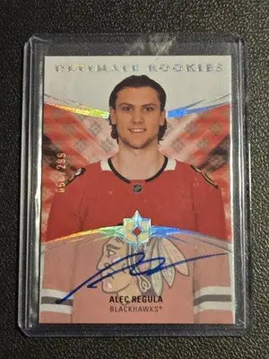 2020-21 Upper Deck Ultimate Collection #183 Alec Regula #/299 - Hockey Card Single