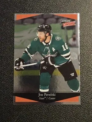 2020-21 Upper Deck #UV-5 Joe Pavelski Ultimate Victory - Hockey Card Single