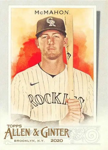 2020 Allen and Ginter #214 Ryan McMahon NM-MT Rockies ID:32077 - Baseball Card Single