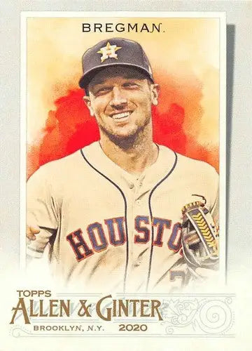 2020 Allen and Ginter #36 Alex Bregman NM-MT Astros - Baseball Card Single
