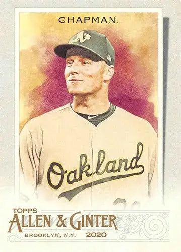2020 Allen and Ginter #43 Matt Chapman NM-MT Athletics - Baseball Card Single