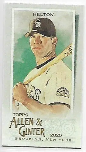 2020 Allen and Ginter Mini #105 Todd Helton NM-MT Rockies - Baseball Card Single