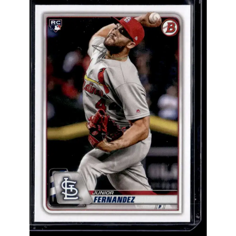 2020 Bowman #39 Junior Fernandez NM-MT - Baseball Card Single