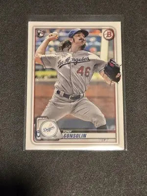 2020 Bowman #63 Tony Gonsolin - Baseball Card Single