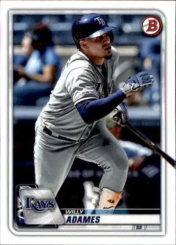 2020 Bowman #81 Willy Adames NM-MT Rays - Baseball Card Single