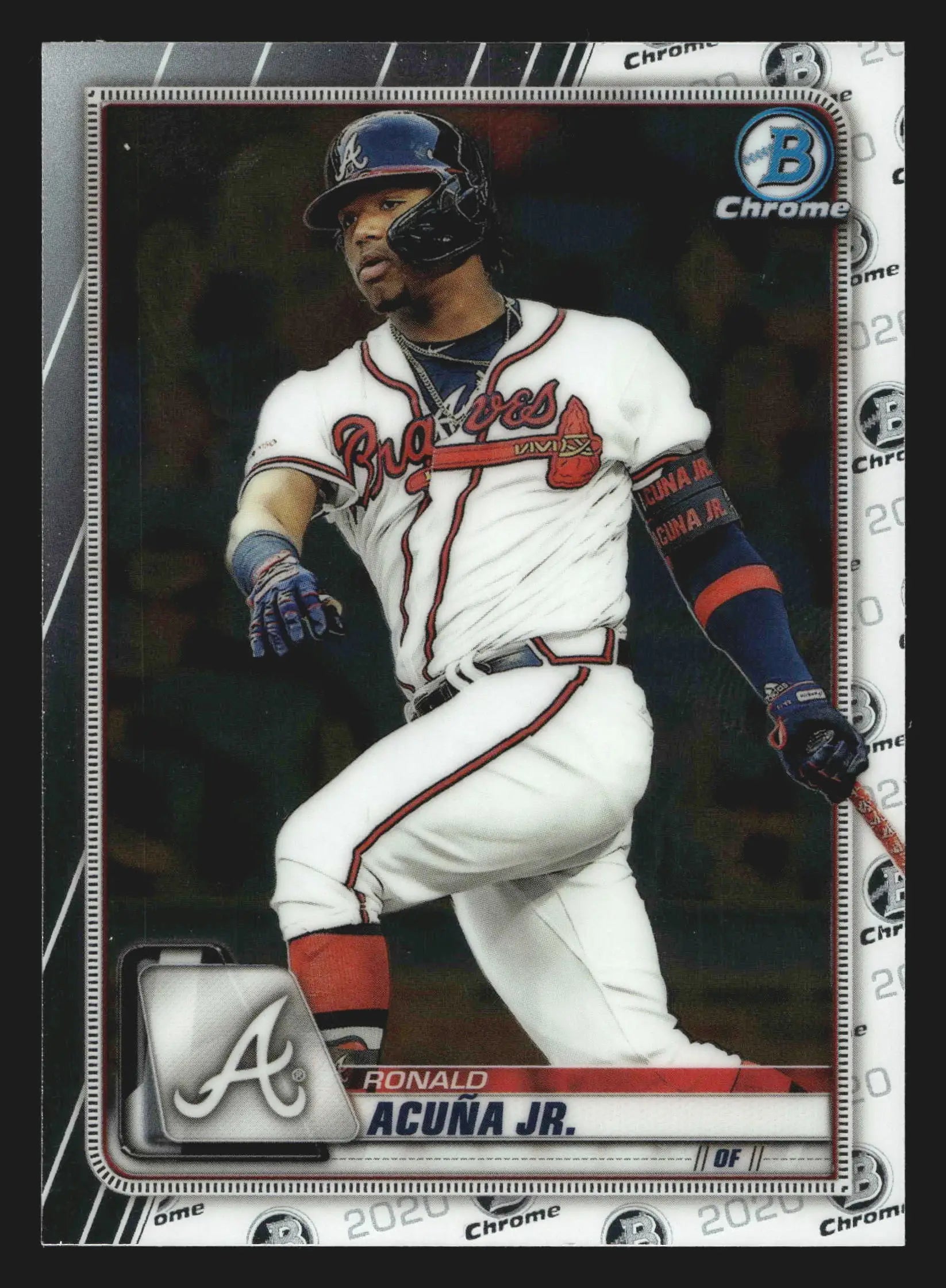 2020 Bowman Chrome #28 Ronald Acuna Jr. Atlanta Braves
