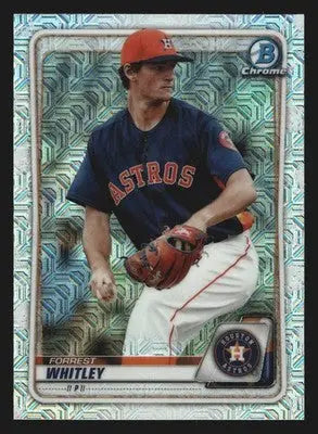 2020 Bowman Chrome #BCP-70 Forrest Whitley Mojo Refractor Astros - Baseball Card Single