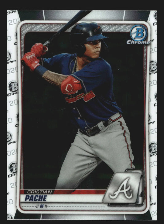 2020 Bowman Chrome Prospects #BCP-5 Cristian Pache Braves - Baseball Card Single