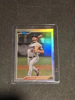 2020 Bowman Heritage #92CP-BLZ Jordan Balazovic Chrome Prospects Refractor #/199 - Baseball Card Single