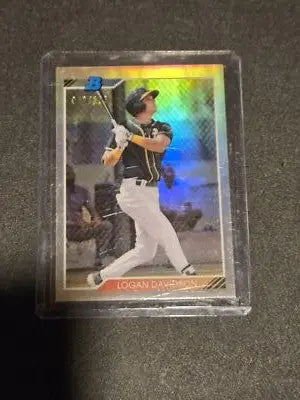 2020 Bowman Heritage #92CP-LD Logan Davidson Chrome Prospects Refractor #/199 - Baseball Card Single