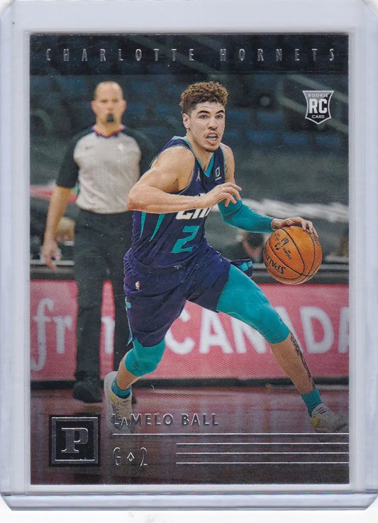 2020 CHRONICALS #102 LAMELO BALL- CHARLOTTE HORNETS - Basketball Card Single