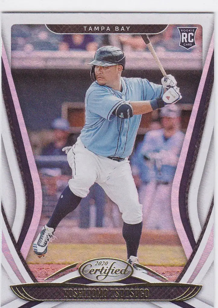 2020 Chronicles Certified #17 Yoshitomo Tsutsugo RC Tamp Bay Rays