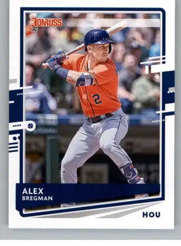 2020 Donruss #112 Alex Bregman NM-MT Astros - Baseball Card Single