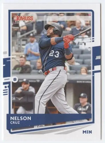 2020 Donruss #113 Nelson Cruz NM-MT Twins - Baseball Card Single