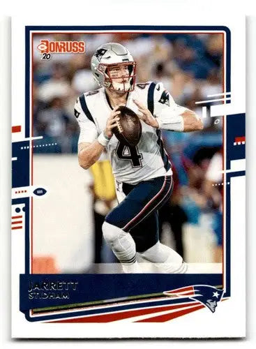 2020 Donruss #167 Jarrett Stidham New England Patriots Football Card ID:55785 - Football Card Single