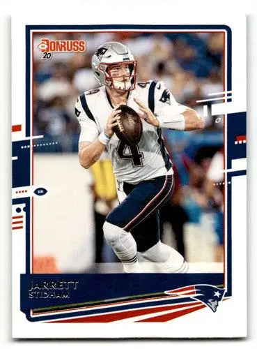 2020 Donruss #167 Jarrett Stidham New England Patriots Football Card ID:55780 - Football Card Single