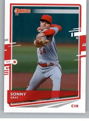 2020 Donruss #201 Sonny Gray NM-MT Reds ID:26962 - Baseball Card Single