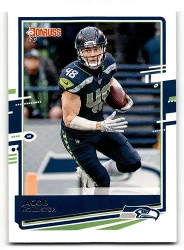 2020 Donruss #228 Jacob Hollister Seattle Seahawks Football Cards NM ID:55791 - Football Card Single