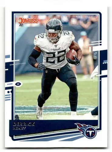 2020 Donruss #245 Derrick Henry Tennessee Titans Football Cards NM N ID:55768 - Football Card Single