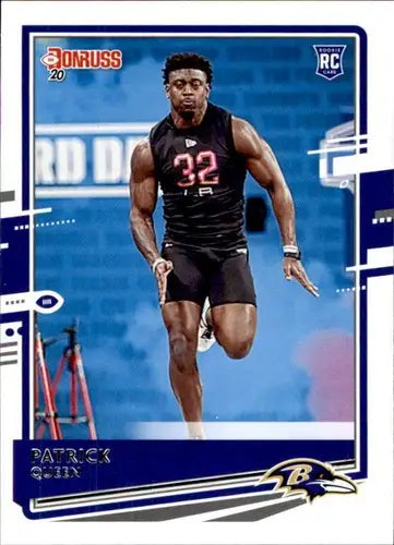 2020 Donruss Patrick Queen rookie card with original gloss by Simply Sandoval