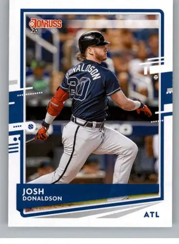 2020 Donruss #87 Josh Donaldson NM-MT Braves - Baseball Card Single