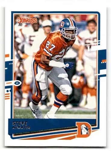 2020 Donruss #94 Steve Atwater Denver Broncos Football Cards NM Near ID:55786 - Football Card Single
