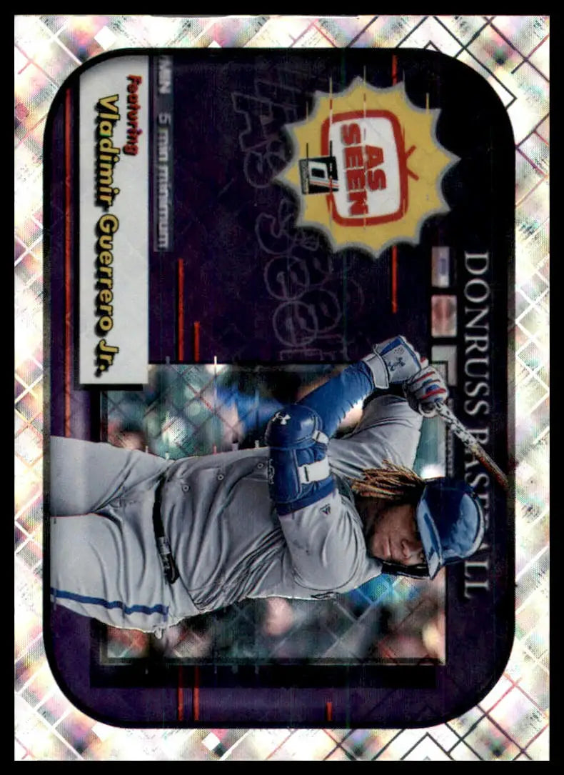 2020 Donruss - As Seen Diamond Vladimir Guerrero Jr. AS-6 Toronto Blue Jays NM - Baseball Card Single