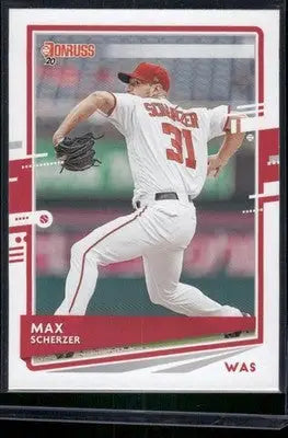 2020 Donruss Baseball Max Scherzer #123 Baseball