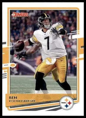 2020 Donruss Ben Roethlisberger 213 Pittsburgh Steelers - Football Card Single